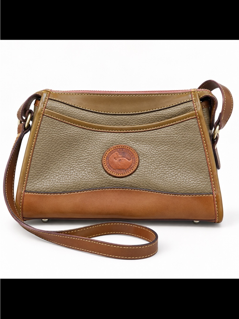 Vintage! DOONEY & BOURKE, pebble leather bag!